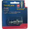 Tru-Flate Steel Air Plug 1/4 in. Male NPT 1 pc. (Pack of 10)