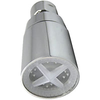 PlumbCraft Chrome Metal 1 settings Showerhead 2 gpm