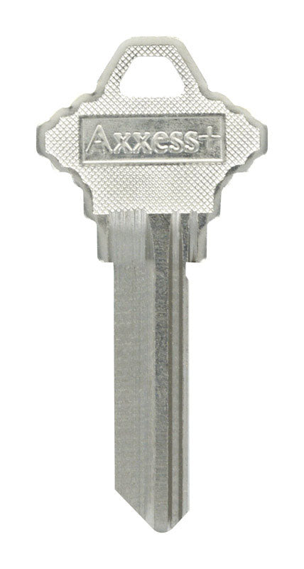 Hillman Traditional Key House/Office Key Blank 59 SC9 Single  For Schlage Locks (Pack of 4).