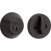 GD9471 X3BR SMT MS 6LS2R2 1-Cyl Deadbolt - Lifetime Brass