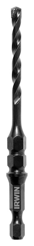 Irwin Tapcon 3/16 in. X 4 in. L Cobalt Steel Installation Impact Drill Bit Quick-Change Hex Shank 1