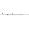 Celebrations Platinum LED C6 Multicolored/Warm White 50 ct String Christmas Lights 25 ft.