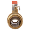 SharkBite 1 in. Brass Push Fit Ball Valve Lever For Potable Water - Deal of The Week