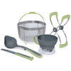 Presto Regular Mouth/Wide Mouth Premium Canning Kit 5 pc Green