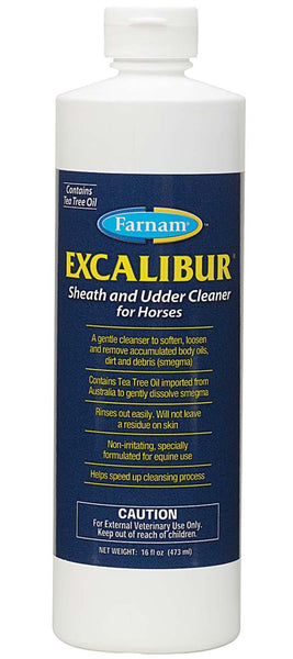 Limpiador de vainas y ubres Excalibur para caballos