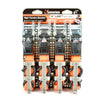 Keeper 1 in. W X 14 ft. L Orange Tie Down w/Ratchet 400 lb 4 pk (Pack of 6)