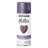 Rust-Oleum Imagine Glitter Purple Spray Paint 10.25 oz (Pack of 4)
