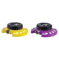 Dramm ColorStorm Metal Sled Base 9-Pattern Turret Sprinkler 575 sq ft 1 pk