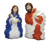 Union Products Multicolored Nativity Blow Mold Set Christmas Decoration 28 H in. - Open Box