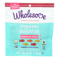 Wholesome - Delishfish Asst Minis - Case of 6 - 6.00 OZ