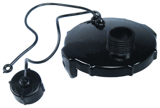 US Hardware Sewer Cap With Hose Connection 1 pk