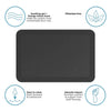 Gel Pro 30 in. L X 20 in. W Charcoal Indoor Polyurethane Foam Nonslip Anti Fatigue Mat (Pack of 5)