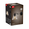 Globe Electric Leclair 1-Light Oil Rubbed Bronze Vintage Wall Sconce