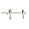 National Hardware Satin Nickel Silver Steel Barn Door Hanger Kit 1 pc
