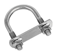 National Hardware 5/16 in. X 1-3/8 in. W X 2-1/2 in. L Coarse Zinc-Plated Stainless Steel U-Bolt - Deal of The Week
