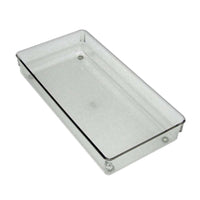 iDesign Linus 2 in. H X 6 in. W X 12 in. D Plastic Drawer Organizer