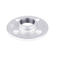 BK Products 1 in. FPT  Galvanized Malleable Iron Floor Flange