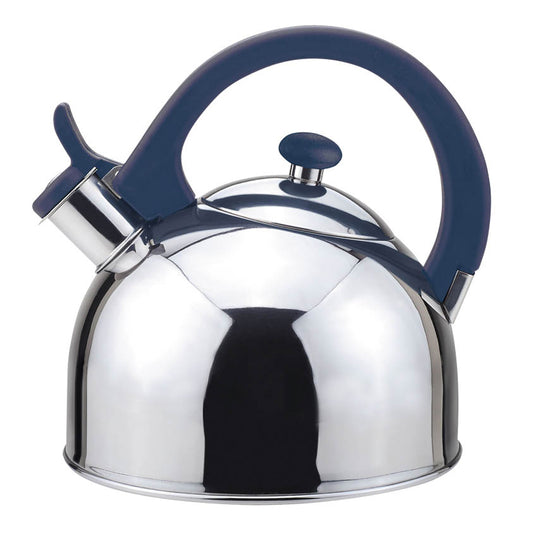 Acacia Blue Stainless Steel 2.1Qts. Tea Kettle