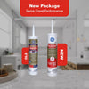 GE Silicone 2 Clear Silicone 2 Kitchen and Bath Silicone 10.1 oz. (Pack of 12)