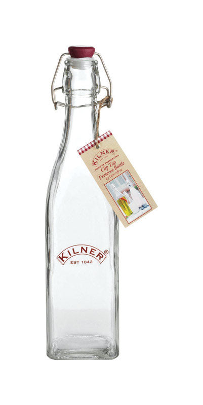 Kilner 18.6 oz Clear Preserver Bottle 1 pk (Pack of 12)