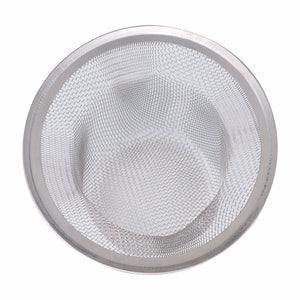 Whedon Drain protector 4-1/2 in. D Chrome Stainless Steel Mesh Strainer