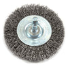 Forney 3 in. Crimped Wire Wheel Brush Metal 6000 rpm 1 pc