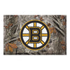 NHL - Boston Bruins Camo Rubber Scraper Door Mat