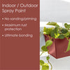 Krylon 25 sq. ft. Fusion All-In-One Satin Brick Paint/Primer Spray Paint 12 oz. (Pack of 6)