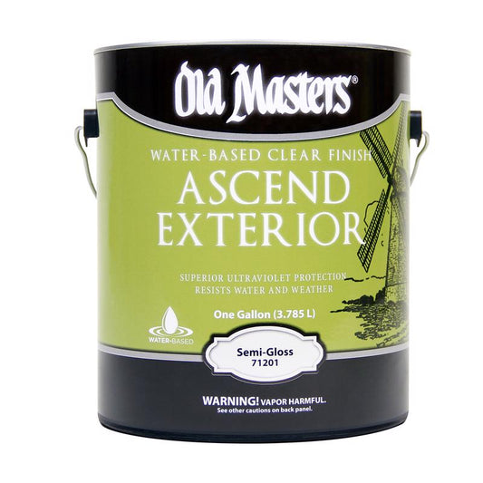 Old Masters Ascend Semi-Gloss Clear Water-Based Finish 1 gal (Pack of 2)