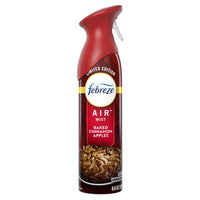 Febreze Baked Cinnamon Apple Scent Air Freshener Spray 8.8 oz Aerosol (Pack of 6)