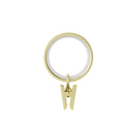 Umbra Cappa Brass Gold Clip Ring 3.25 in. L (Pack of 6)