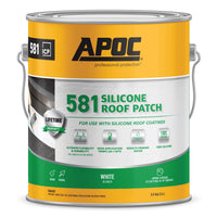 APOC Bright White Silicone Roof Patch 1 gal (Pack of 4)