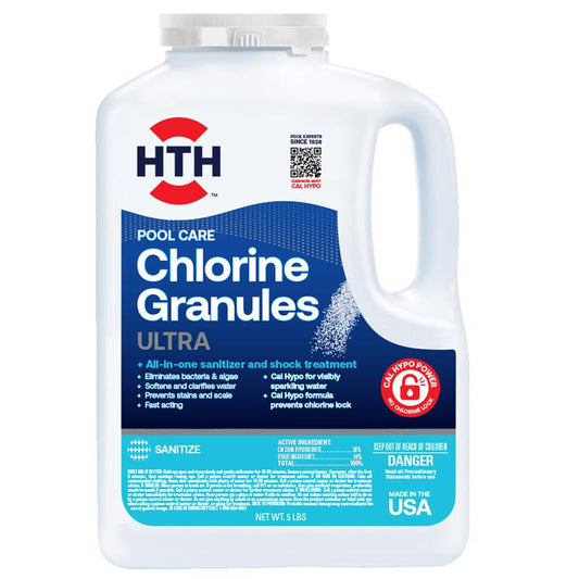 hth Ultimate Mineral Brilliance Granule Chlorinating Chemicals 5 lb. (Pack of 3)