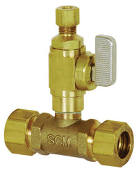 Sioux Chief Add-A-Line 5/8 in. Brass Compression Ball Valve Full Port Quarter-Turn Lever For Water - Deal of The Week