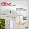 M-D Building Products PLATINUM White Rubber Kerf Molding For Doors 81 in. L X 0.63 in. (Pack of 20)
