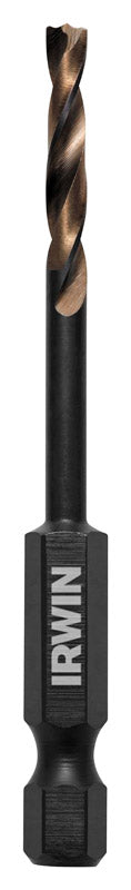 Irwin Turbomax 9/64 in. X 2-2/3 in. L Steel Impact Drill Bit Quick-Change Hex Shank 1 pc