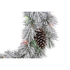Celebrations Home 30 in. D LED Prelit Multicolored Snowy Scotch Pine Wreath (Pack of 4)