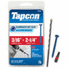 Tapcon 2-1/4 in. L Star Flat Head Concrete Screws 75 pk