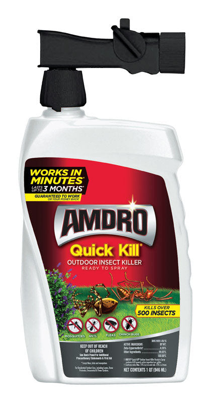Amdro Quick Kill Insect Killer Liquid Concentrate 32 oz