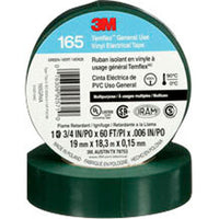 Economy Vinyl Electrical Tape, Green, 3/4 in. X 60 ft.