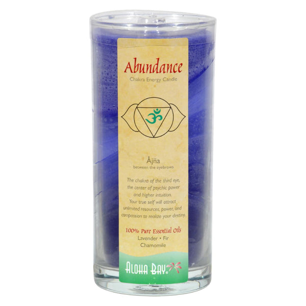 Aloha Bay - Vela en tarro de chakras - Abundancia - 11 oz