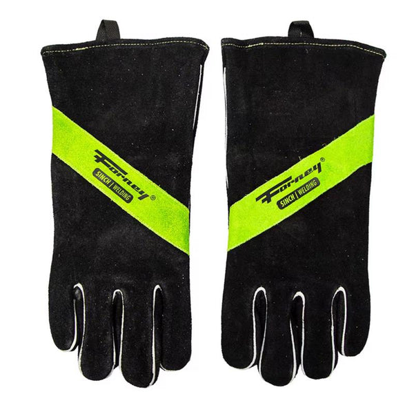 Forney 15 in. Cowhide Welding Gloves Black L 1 pk