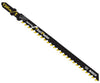 Bosch 4 in. Carbon Steel T-Shank Ground teeth and taper ground back Jig Saw Blade 10 TPI 5 pk