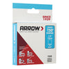Arrow Fastener T50 3/8 in. W x 1/2 in. L 18 Ga. Flat Crown Heavy Duty Staples 1250 pk (Pack of 4)