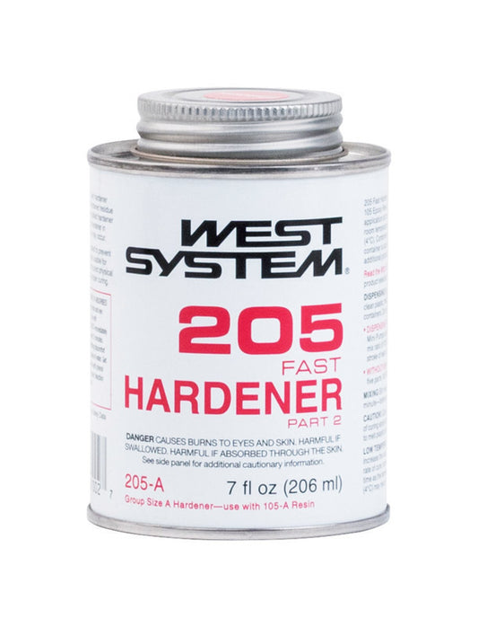 West System 205 Hardener High Strength Epoxy Fast Hardener Curing Agent 7 oz