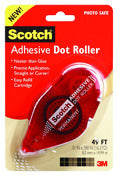 Scotch Clear 49 ft. L Adhesive Roller