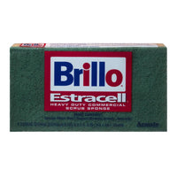 Brillo Estracell Heavy Duty Scrubber Sponge For All Purpose 6.125 in. L 1 pc