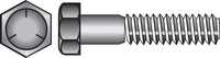 Hillman 1/4 in. D X 1/2 in. L Heat Treated Zinc Steel Hex Head Cap Screw 100 pk