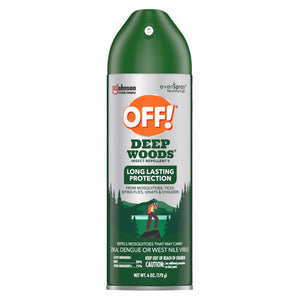 OFF! Deep Woods Insect Repellent Liquid For Biting Insects 6 oz (Pack of 12)