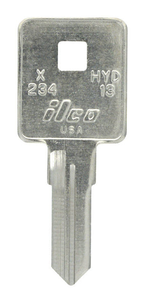 Llave en blanco para motocicleta Hillman HYD-13 doble para Harley (paquete de 10).